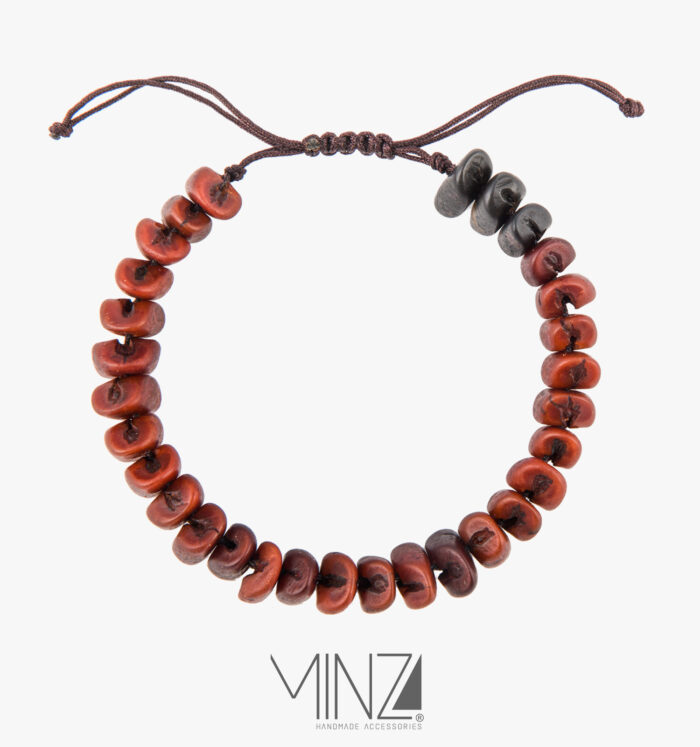 ” Red Datestone ” Bracelet