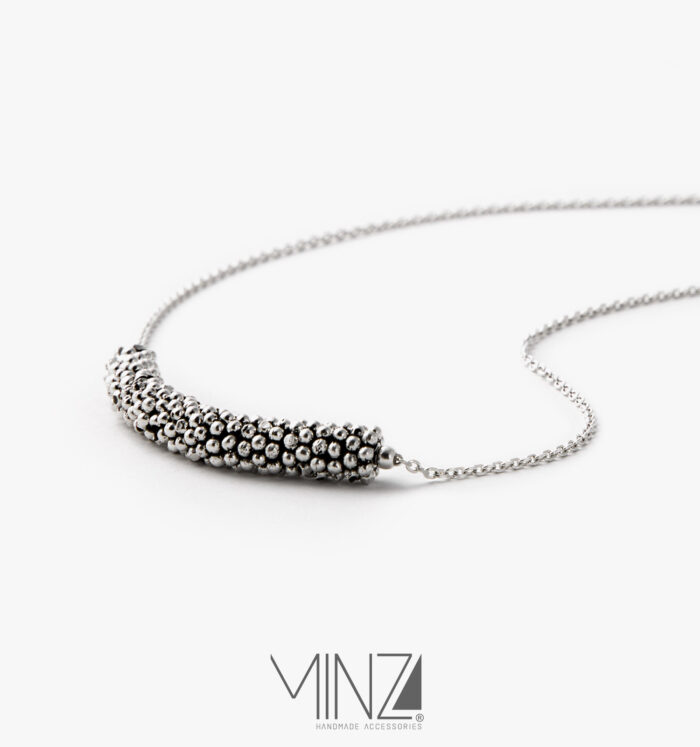 " Gypsophila " Silver Necklace