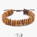 " Honey Datestone " Bracelet