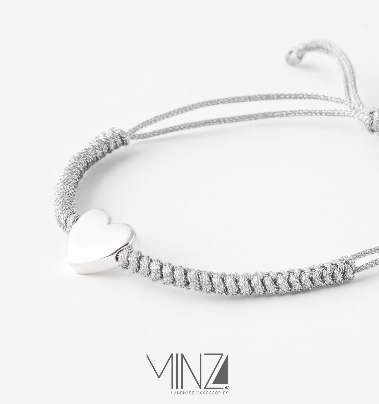 ” Heart ” Silver Bracelet