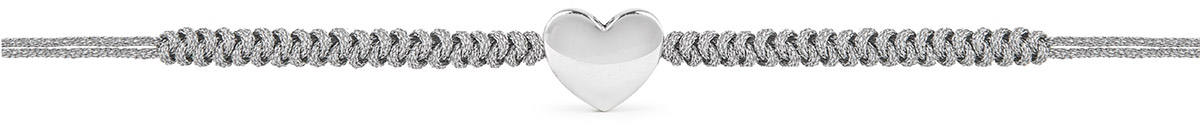 ” Heart ” Silver Bracelet