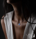 " Starfish " Silver Necklace