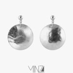 " Mirror " Silver Earrings