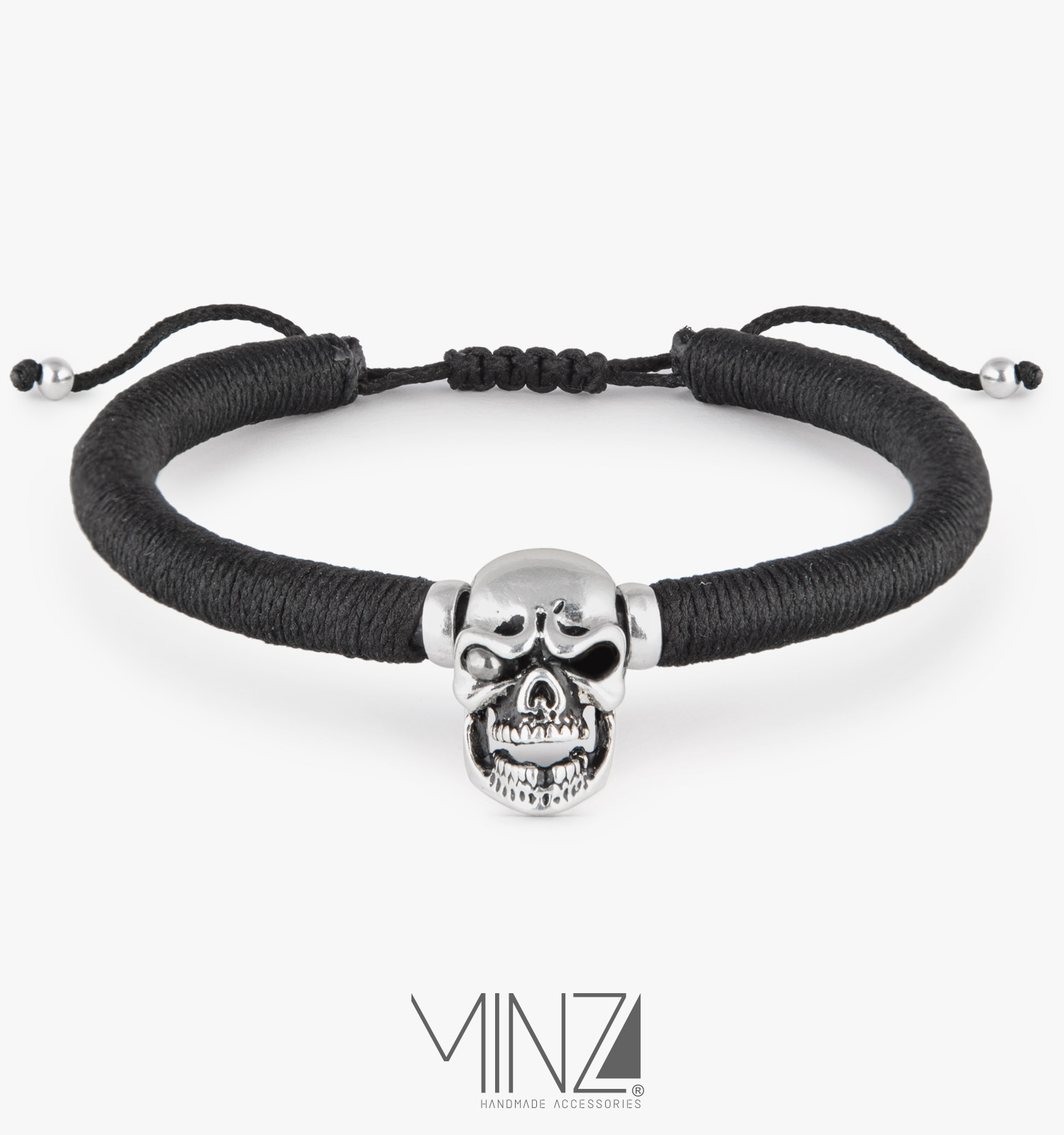 " Skull " Silver Bracelet