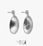 " Mirror " Silver Earrings