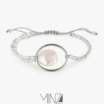 ” Ring ” Silver Bracelet