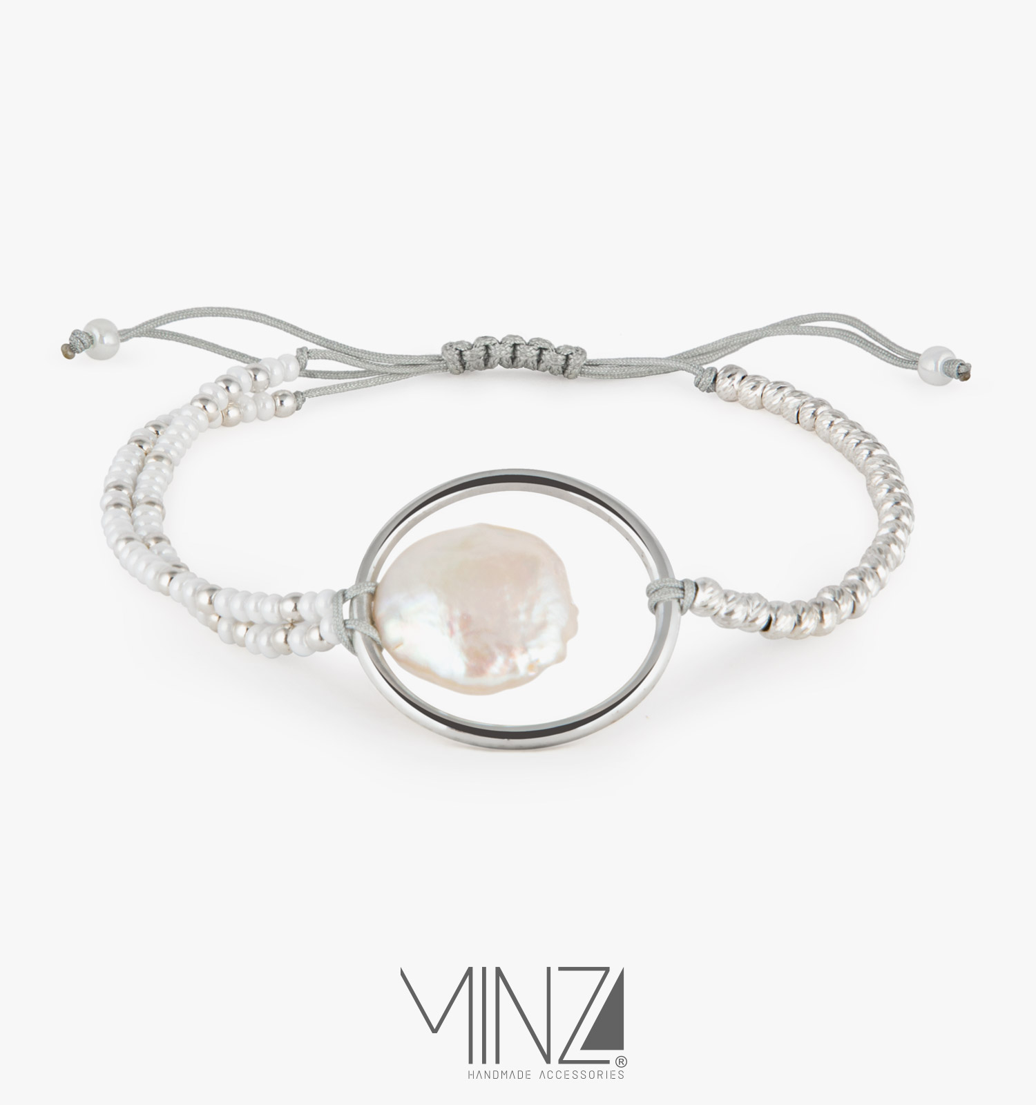 ” Ring ” Silver Bracelet