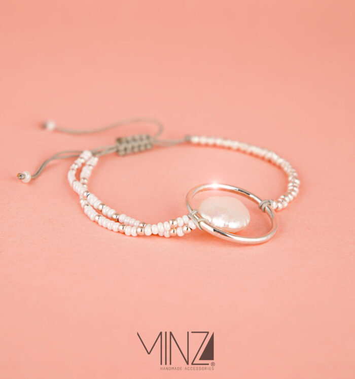 ” Ring ” Silver Bracelet