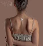 " Oyster " Silver Necklace