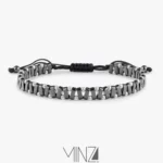 " Duke " Silver Bracelet for Men