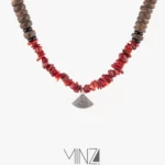 " Okashi " Silver Necklace