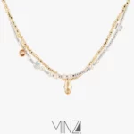 " Sun Shine " Gold Necklace