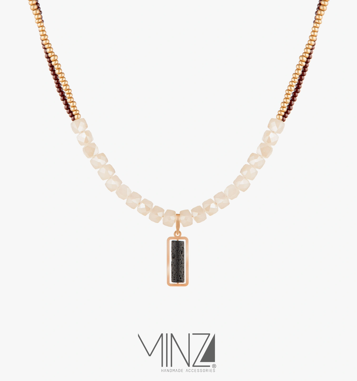 “Lava” Gold Necklace