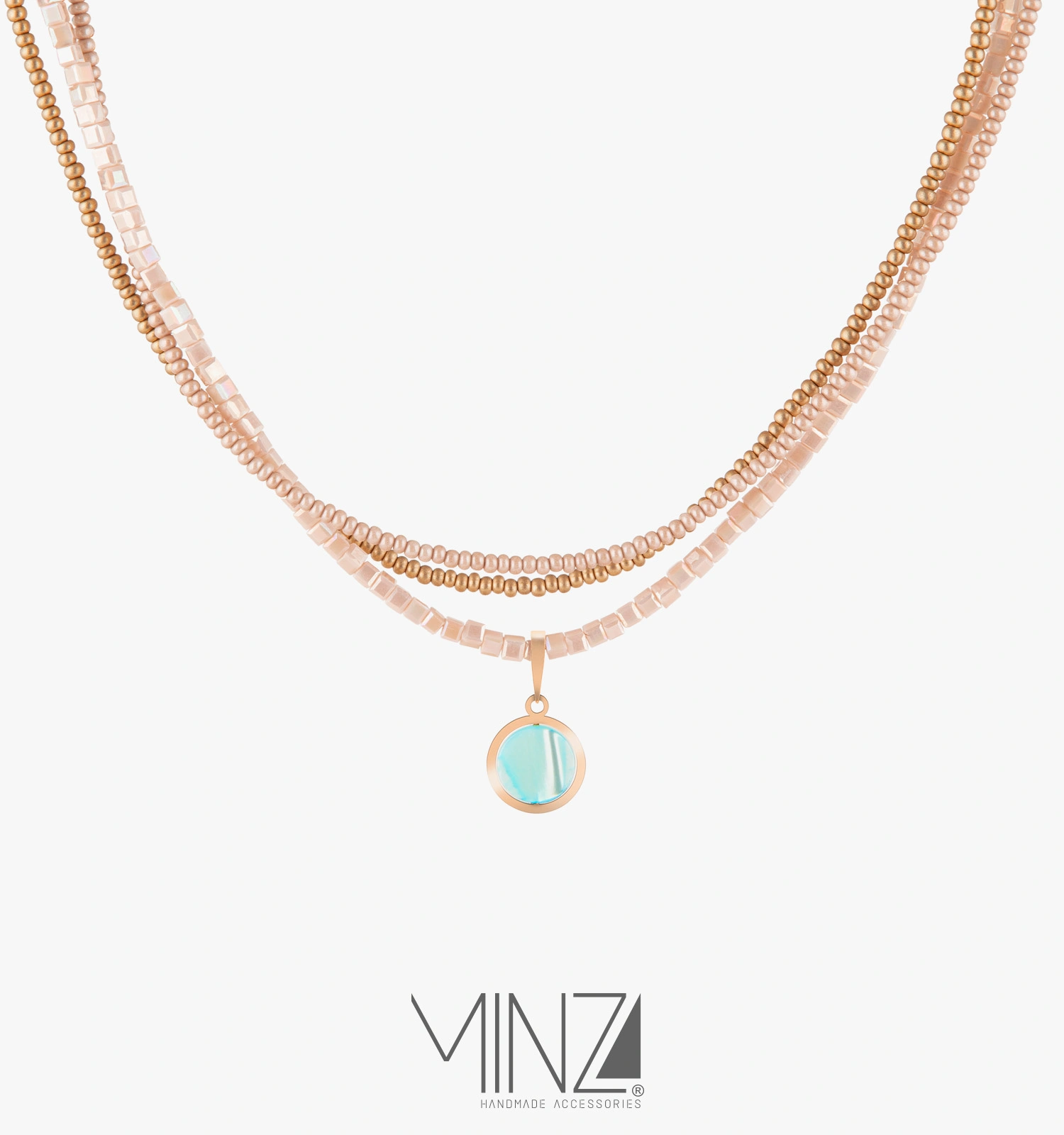 “Africa” Gold Necklace