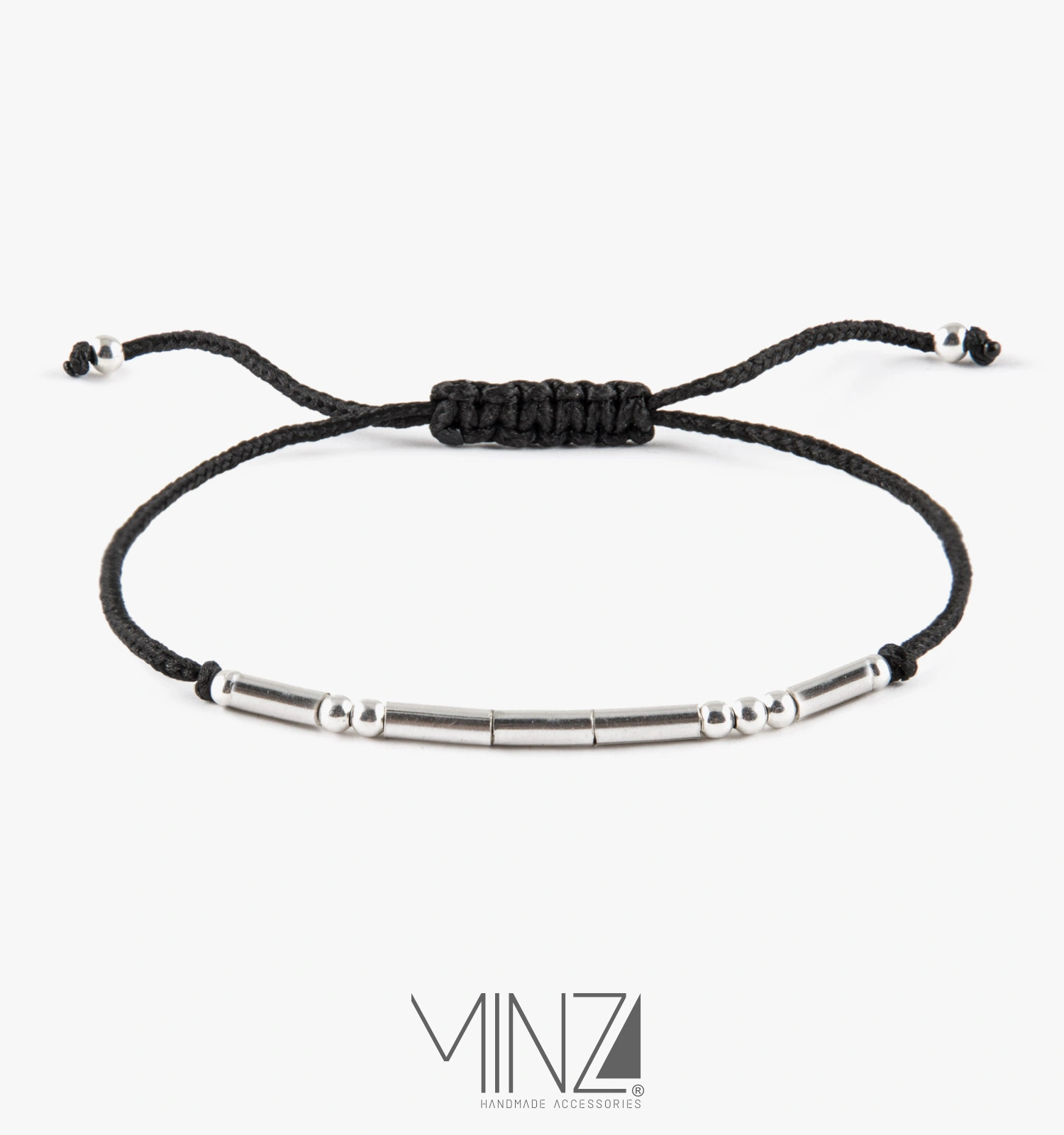 "Morse Code" Silver Bracelet