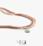 “Africa” Gold Necklace