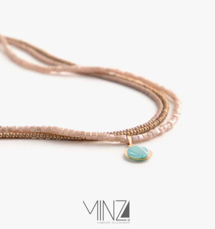 “Africa” Gold Necklace