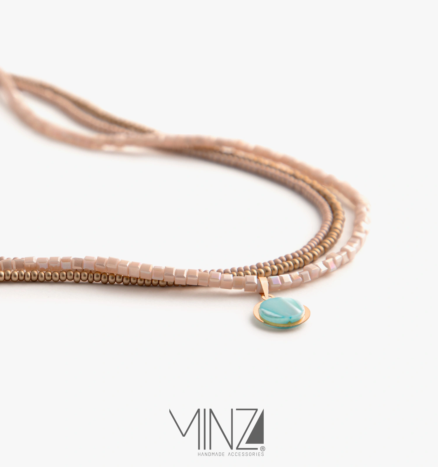 “Africa” Gold Necklace