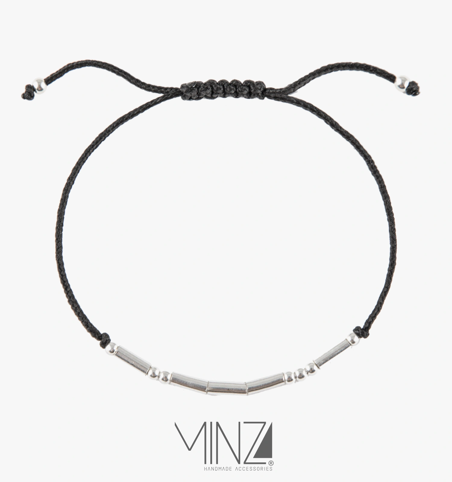 "Morse Code" Silver Bracelet