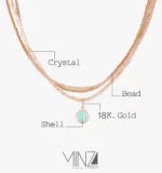 “Africa” Gold Necklace