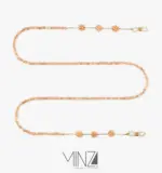 “Aura” 18k Gold Eyewear Chain