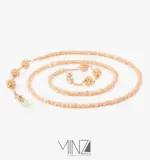 “Aura” 18k Gold Eyewear Chain - Image 6