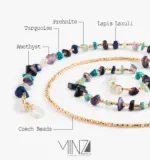 "Broken Stone" Eyewear Chain