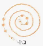 “Aura” 18k Gold Eyewear Chain - Image 4