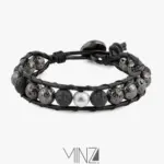 “Shine Lava” Silver Bracelet