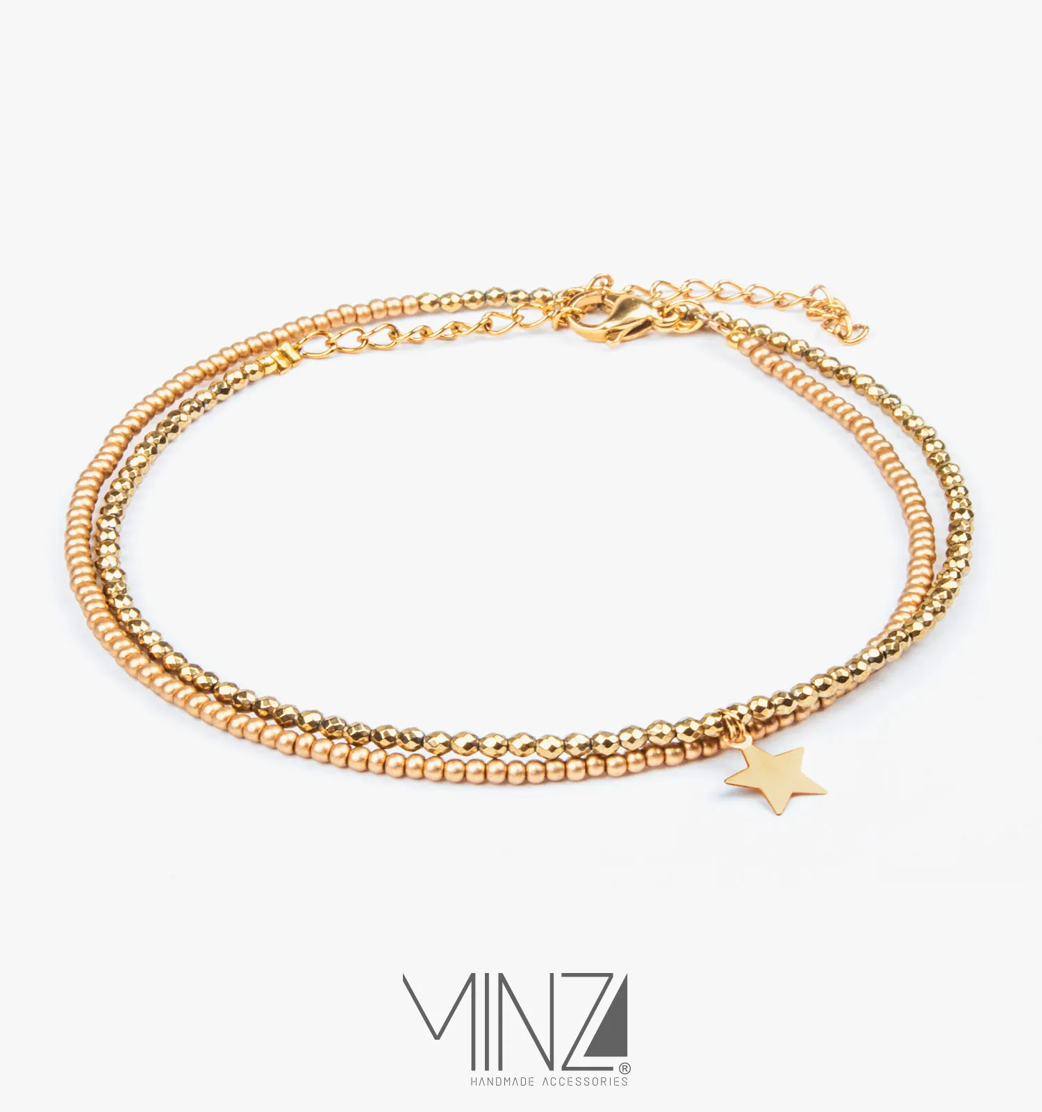 “Star Pendant” Gold Anklet “Star Pendant” Gold Anklet