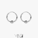 “Orbit” Silver Earrings