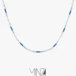 “Wave” Silver Necklace