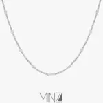 “Cartier Sequins” Silver Necklace