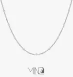 “Cartier Sequins” Silver Necklace
