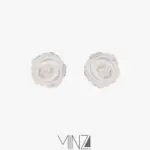 “Rosa” Silver Earrings