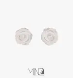 “Rosa” Silver Earrings