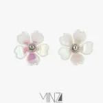 “Garden” Silver Earrings