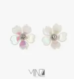 “Garden” Silver Earrings