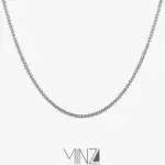 “Textural” Silver Necklace