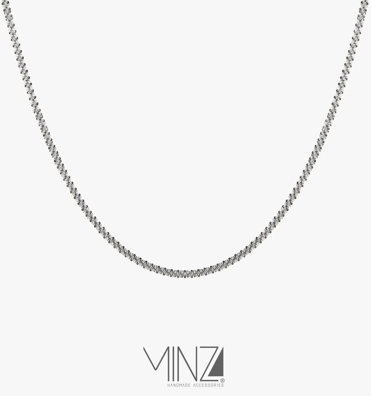 “Textural” Silver Necklace “Textural” Silver Necklace