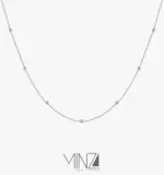 “Ball” Silver Necklace