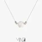 “Rosa” Silver Necklace