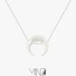 “Aylar” Silver Necklace