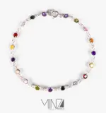 “Rainbow” Silver Bracelet
