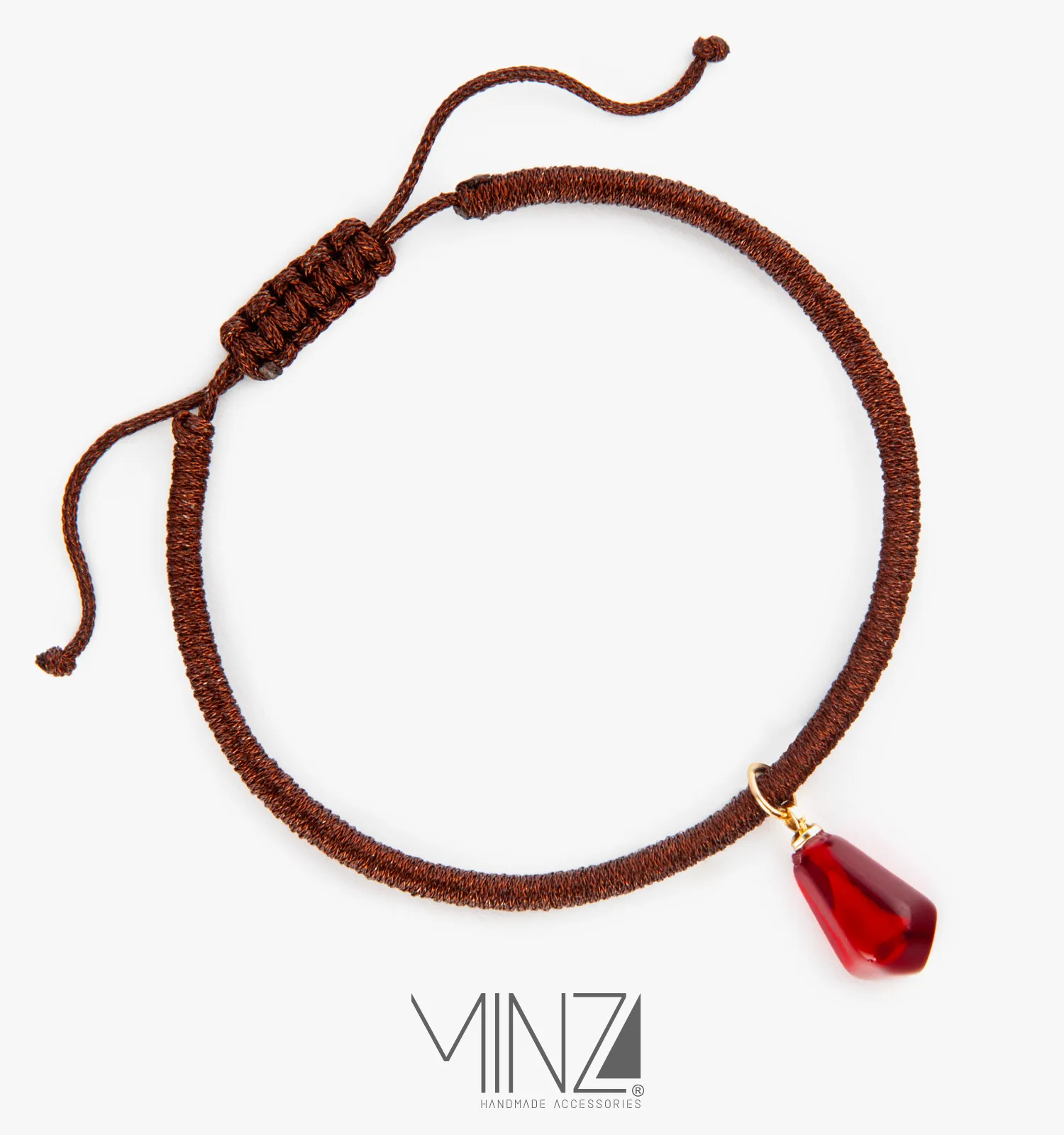 “Red Mocha” Gold Bracelet