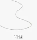 “Cartier Sequins” Silver Necklace