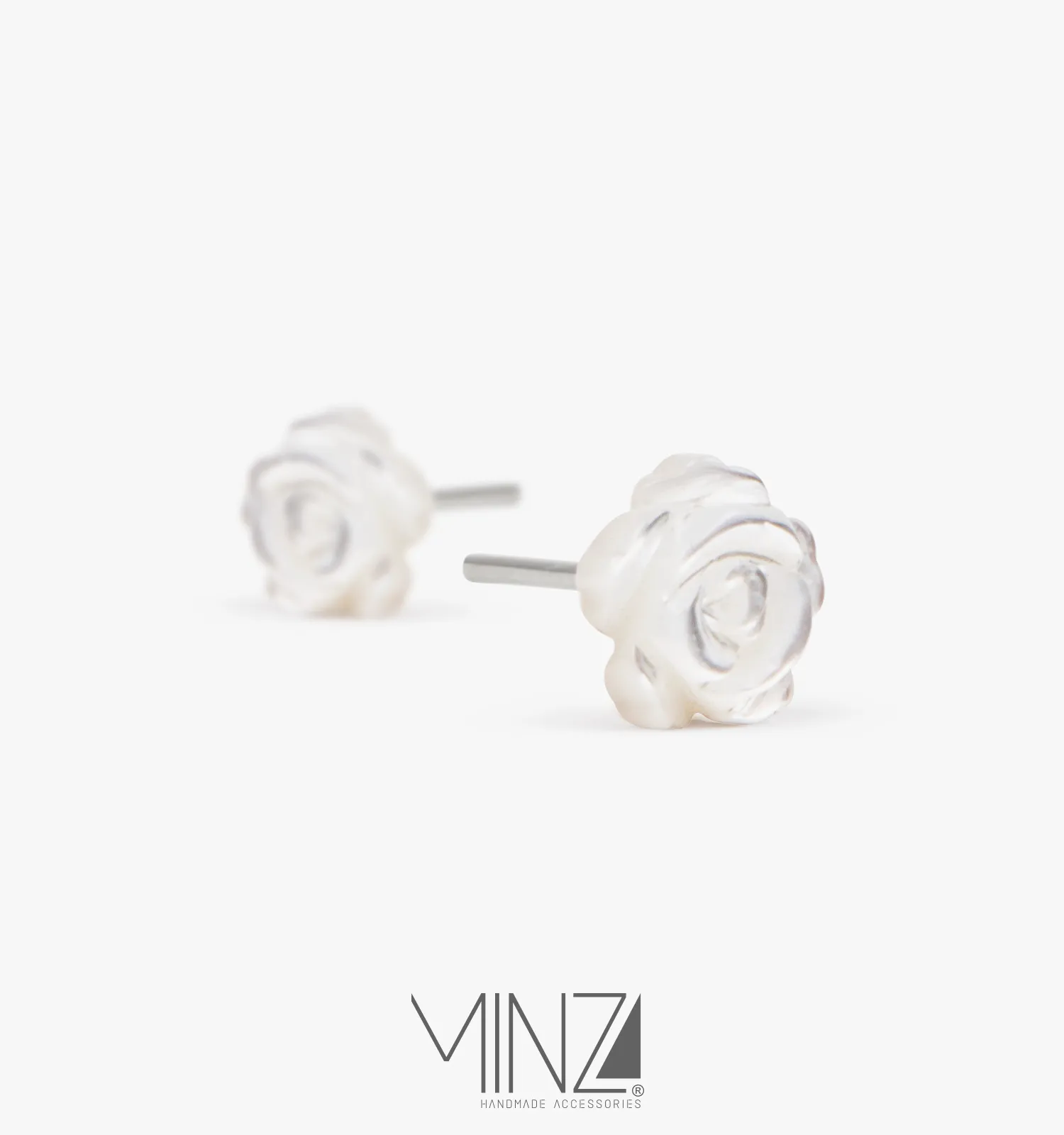 “Rosa” Silver Earrings
