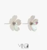 “Garden” Silver Earrings