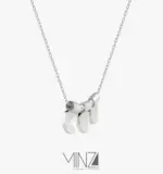 “Nefertiti” Silver Necklace