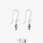 “Fish” Silver Earrings